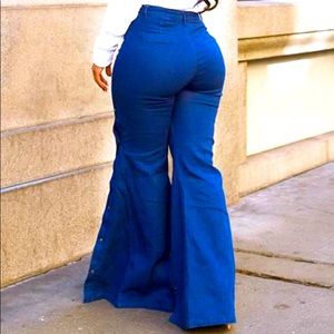 Button Down Bellbottoms